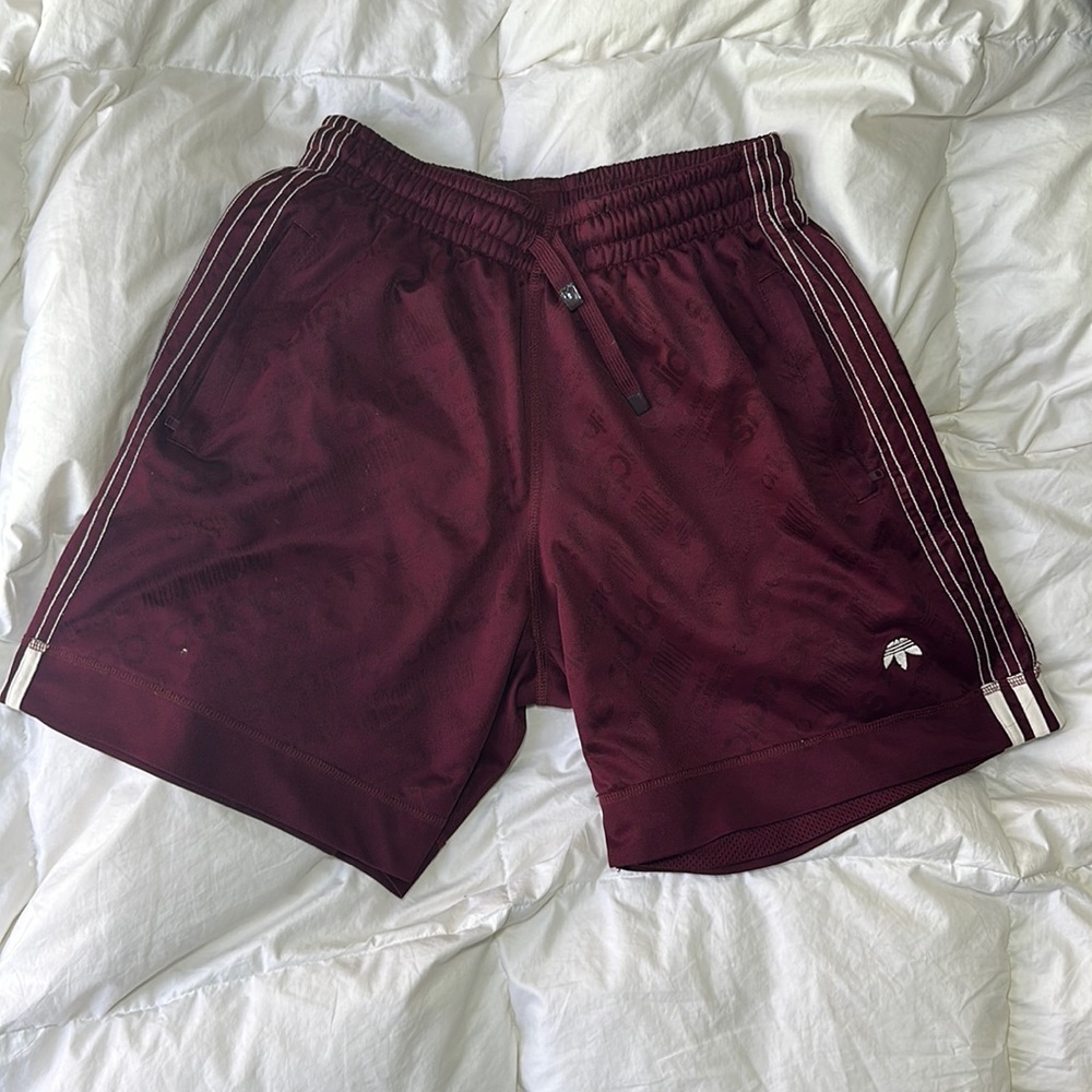 Alexander Wang Adidas jersey shorts zippered pockets size S